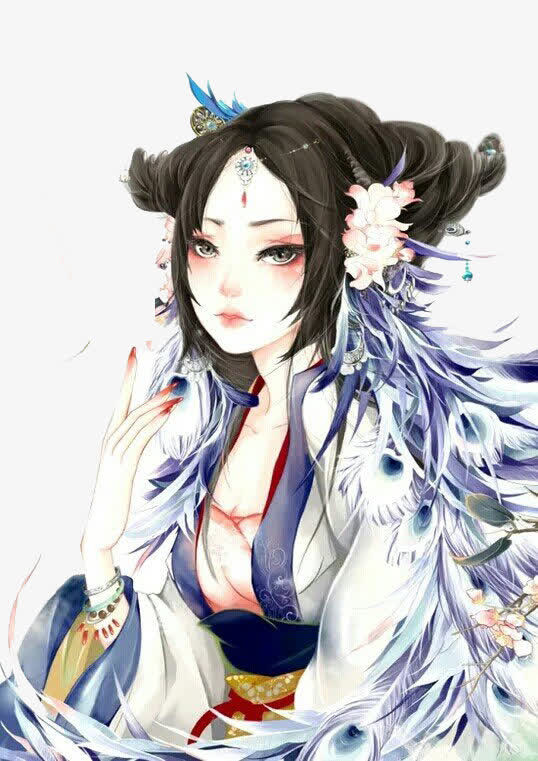 古代美女免抠