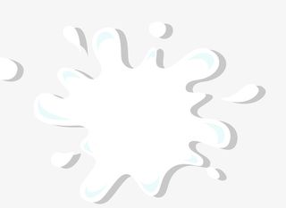 喷溅的牛奶免抠