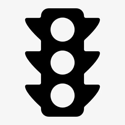 交通信号灯图标免抠