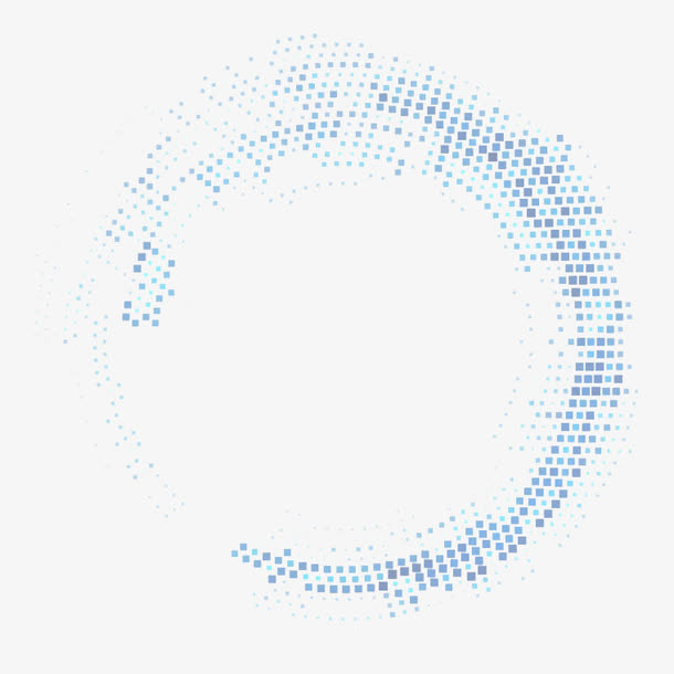 彩色小方块免抠