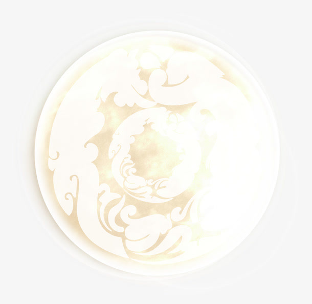 古风圆月中秋月亮免抠