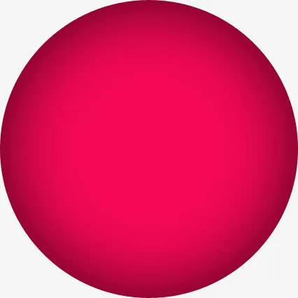 红色圆形底纹免抠