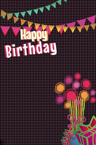 生日派对海报背景高清