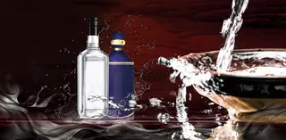 白酒促销展板背景高清