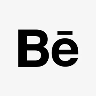 behance公司黑色的一些简单的图标免抠