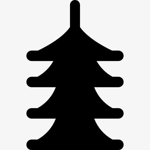 中国的新年树图标免抠