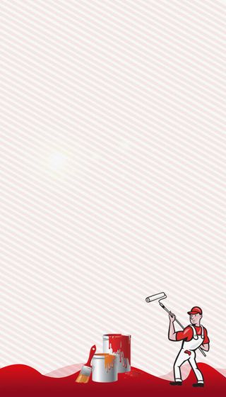 家装装修油漆工扁平化条纹背景高清