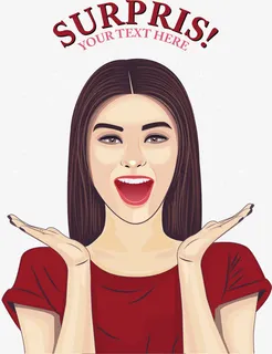 非常惊讶的表情免抠