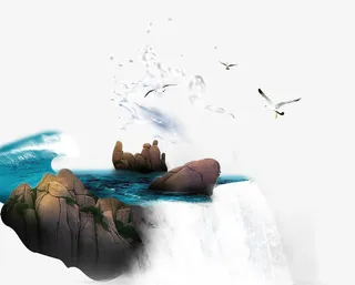 传统养生泡温泉免抠