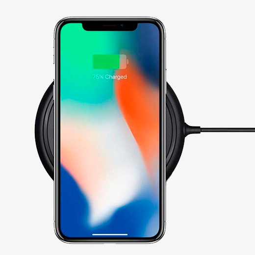 彩色iphonexs新品无线充电元素免抠