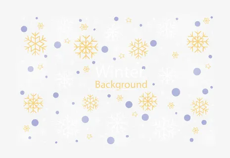 装饰雪花背景