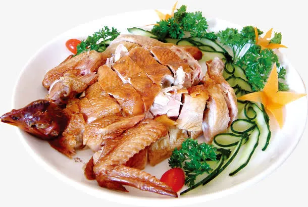 一份鸭梨吊烧鸡免抠