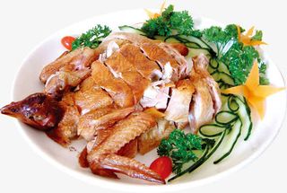 一份鸭梨吊烧鸡免抠