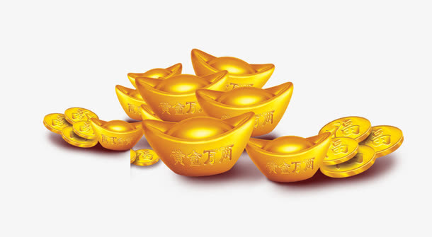 金币金子免抠