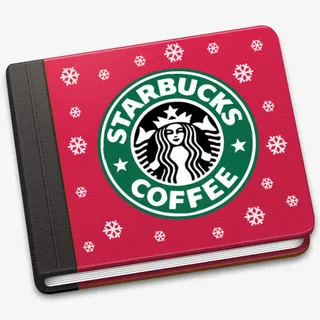 书星巴克图书图标免抠