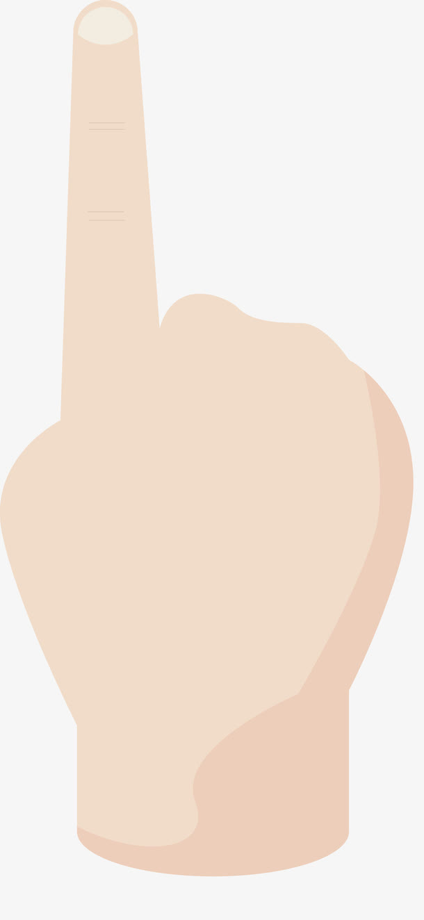 扁平化右手图免抠手绘/卡通卡通元素