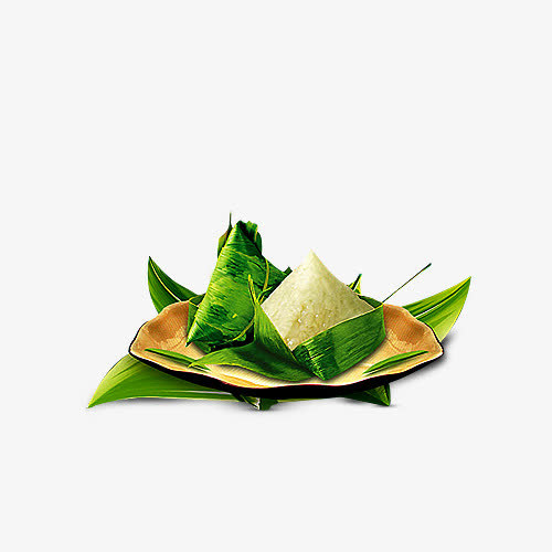 清新粽子png免抠