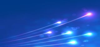 炫彩蓝色背景免抠