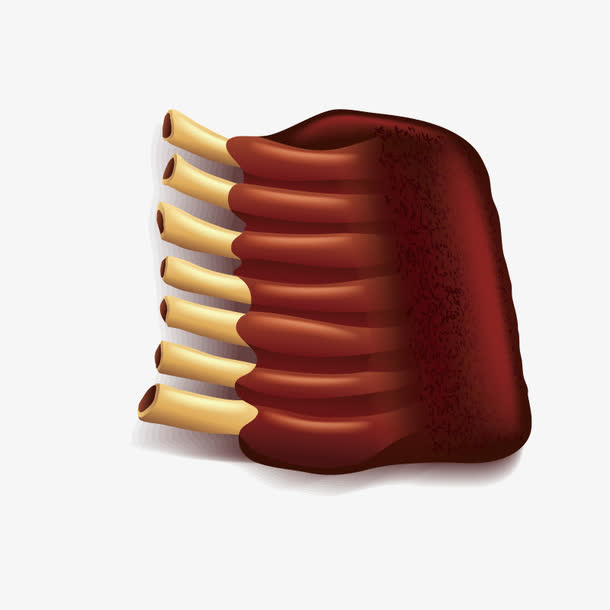 美味羊排免抠