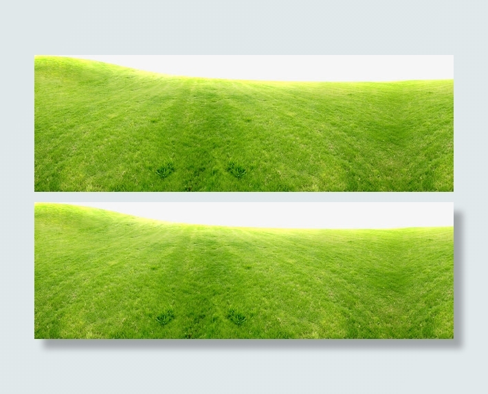 绿色草坪中秋国庆免抠