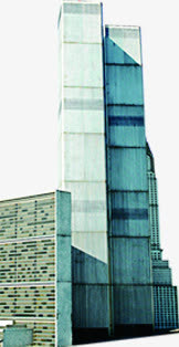 城市建筑招聘广告免抠