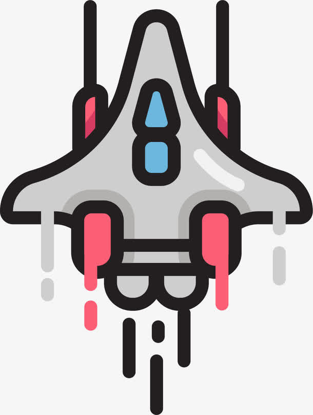 宇宙飞船图标icon免抠