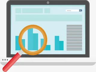 系统数据分析图.免抠