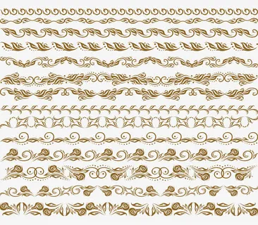 传统欧式花纹底纹免抠