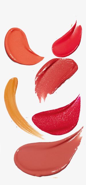 彩色化妆品膏体装饰免抠