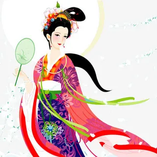 仙女古装美女免抠