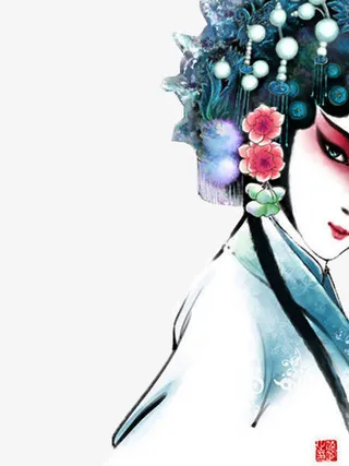 戏曲人物免抠