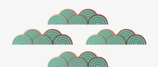 中国风装饰祥云素材免抠