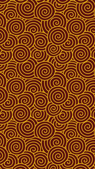 黄色祥云底纹h5背景图高清