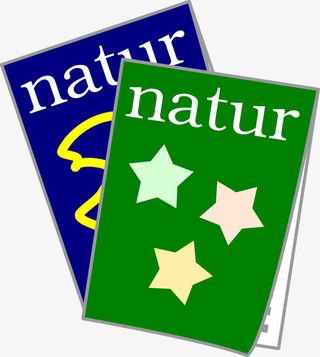 手绘矢量杂志封面免抠