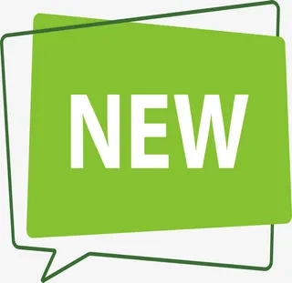 绿色新品上市海报免抠