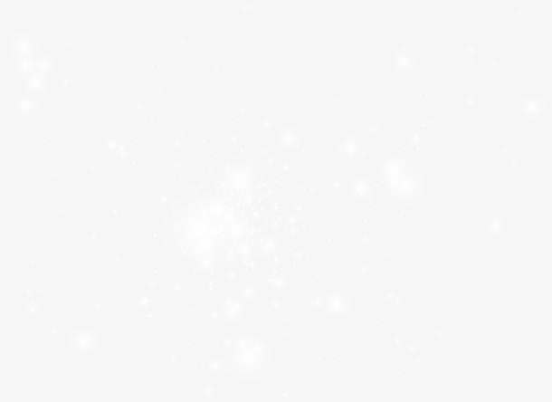 白色漂浮雪花免抠