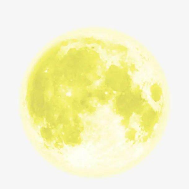 月亮地球图案免抠