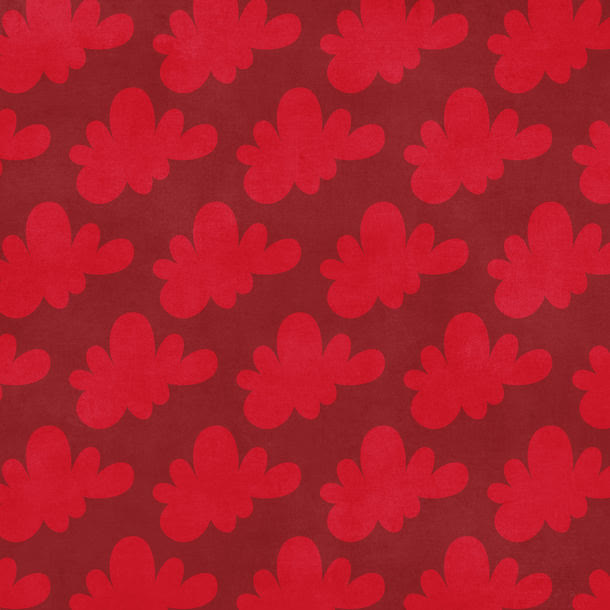 红色云彩底纹免抠