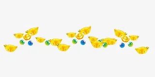 中国风金元宝免抠