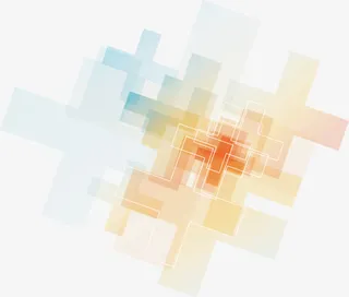 几何画面素材唯美线条免抠