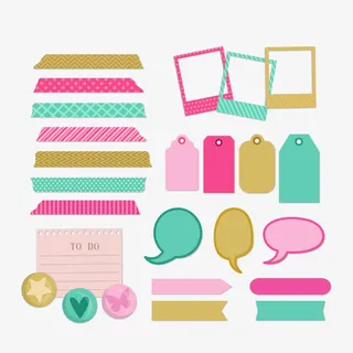 矢量边框元素免抠