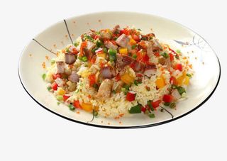 法国铁板炒饭免抠