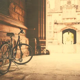 怀旧单车海报背景高清