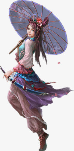 古代美女免抠