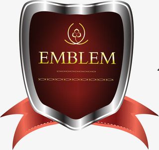 欧式盾牌装饰免抠