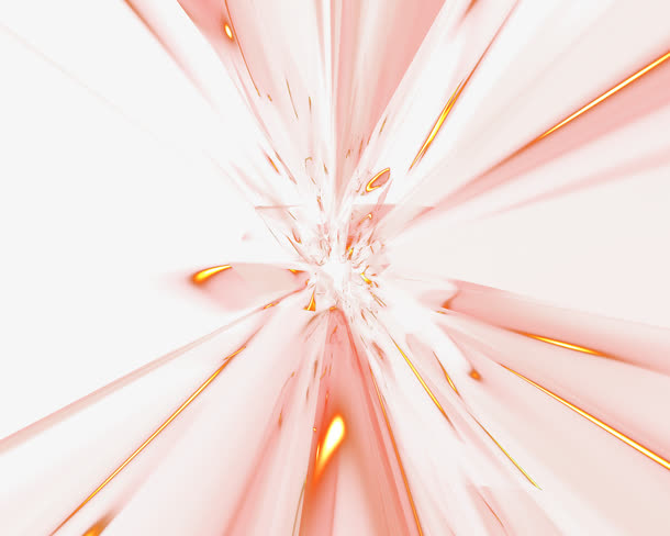 创意素材  红色炫酷放射光线免抠