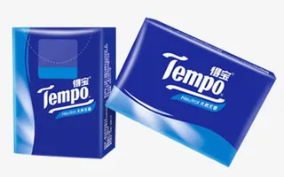 得宝天然无香柔软亲肤手帕纸免抠