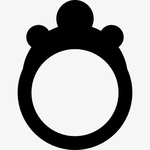 结婚戒指图标免抠