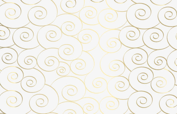 手绘花纹装饰名片免抠