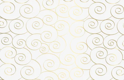 手绘花纹装饰名片免抠